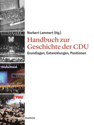 cover image of Handbuch zur Geschichte der CDU